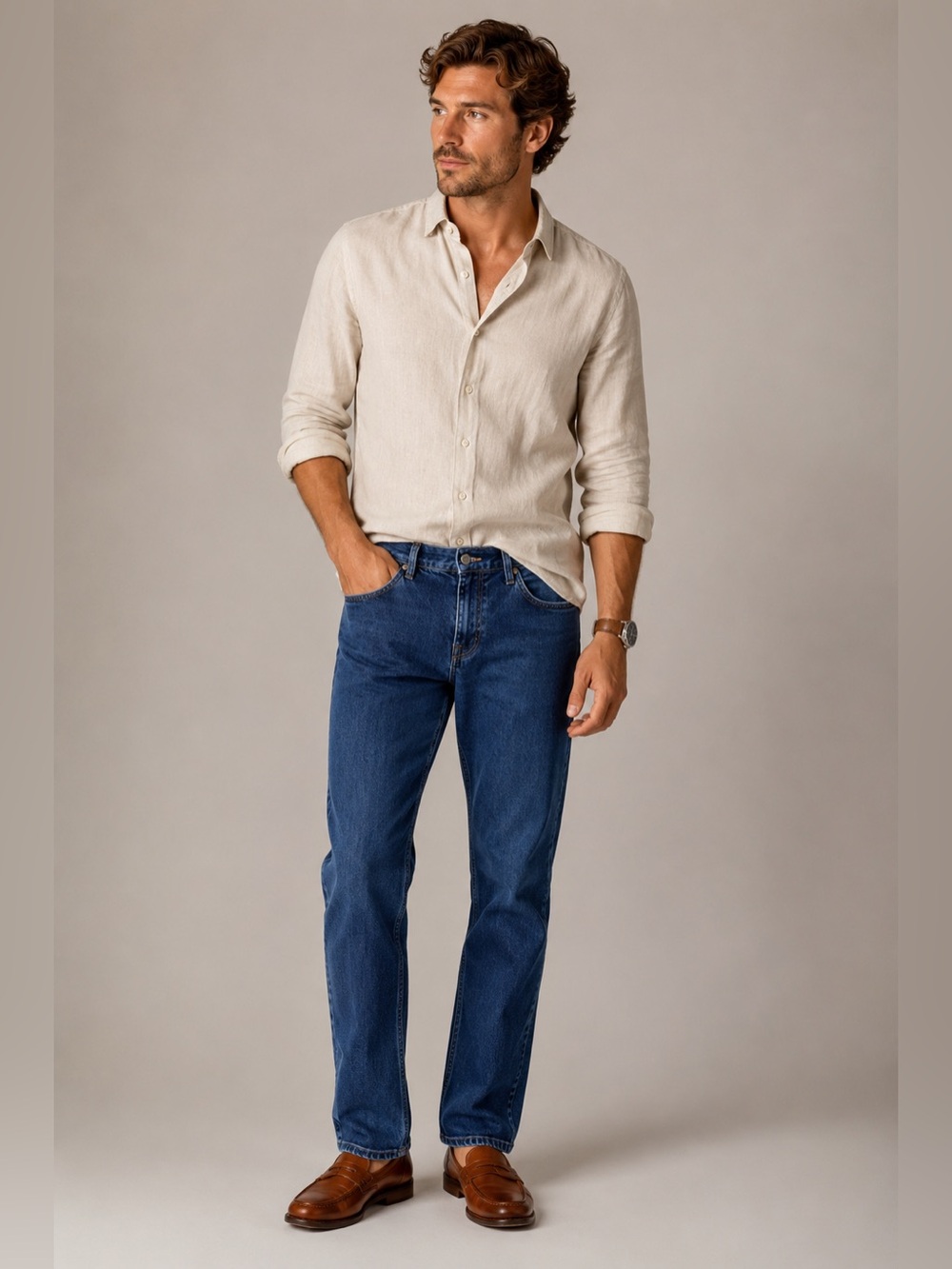Frank And Oak Men’s Miles Straight Leg Jeans 28x32 Stretch Denim Canadian